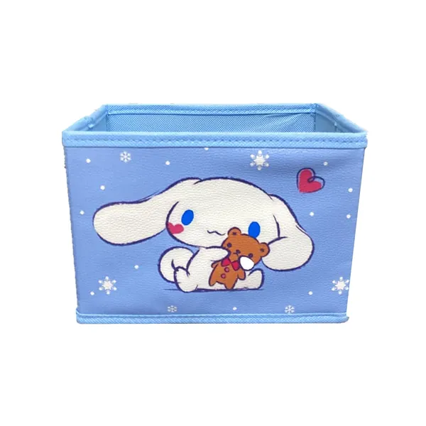 Kerr's Choice Collapsible Storage Bin Kawaii Storage Box Cinnamoroll Foldable Baskets | Cinnamoroll Office Desk Room Decoration Cinnamoroll Gifts Accessories Sanrio Room Decor