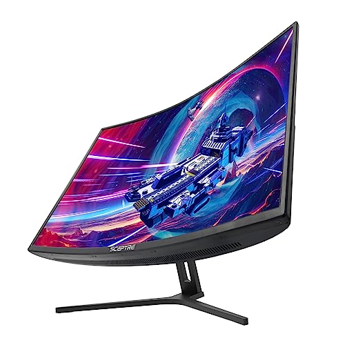 Sceptre 32 inch C325B-185RD Gaming Monitor | Curved | 240Hz, 165Hz, 144Hz | DisplayPort, HDMI | AMD FreeSync - Curved 32" 185Hz - Monitor