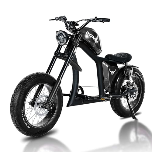 BIGNIU BG-X Electric Bike for Adults,1500W Brushless Motor 48V/31.5Ah Up to 40 Miles E-Bike Front/Rear Turn Signal Dual Suspension Ebikes - Dark Black