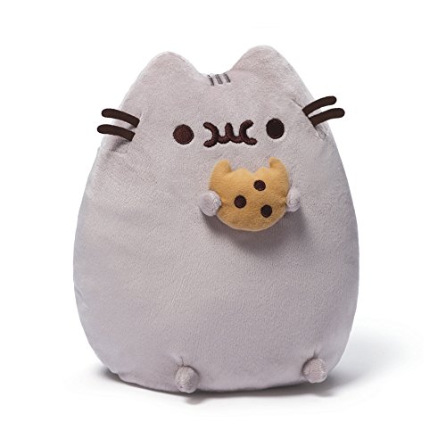 GUND Pusheen Snackables Cookie Plush Stuffed Animal Cat, 9.5" - Cookie - Pusheen