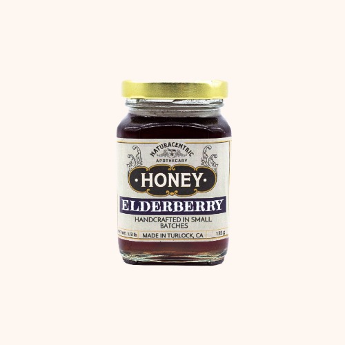 Elderberry Infused Honey