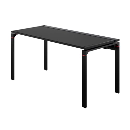 Secretlab Magnus Metal Desk | Ergonomic Gaming Desk with Magnetic Ecosystem | in-Built Cable Management Tray | Ultra-Durable Metal Desk | Black Magnetic Leatherette Desk Mat | 5-Year Warranty - Black