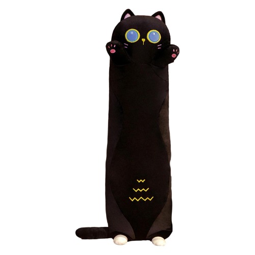 Weatail Long Cat Plush Long Cat Plush 90cm Long Cat Plush Pillow Stuffed Animals Squishy Pillows Cute Kitty Sleeping Hugging Plush Pillow Pillow Doll Cat Toy For Kids Girlfriend