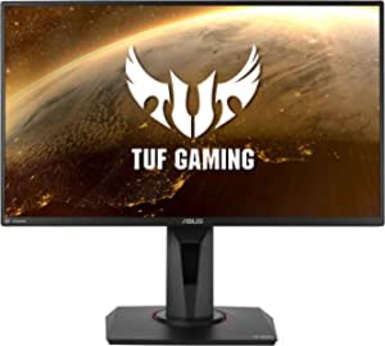 ASUS TUF Gaming VG259QM 24.5” Monitor, 1080P Full HD (1920 x 1080), Fast IPS, 280Hz, G-SYNC Compatible, Extreme Low Motion Blur Sync,1ms, DisplayHDR 400, Eye Care, DisplayPort HDMI BLACK - 24.5" Fast IPS 1ms 280Hz G-SYNC Height Adjust HDR Monitor