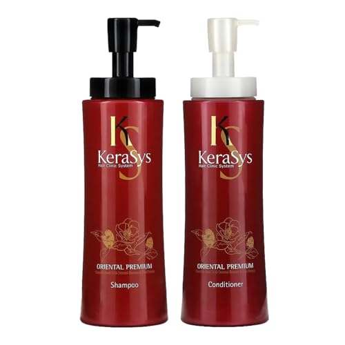 Aekyung Kerasys Oriental Premium Shampoo(600ML) and Conditioner (600ML) sets - 2 Piece Set