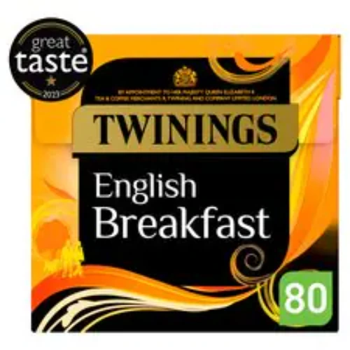 Twinings 80 English Breakfast T Bags 200G