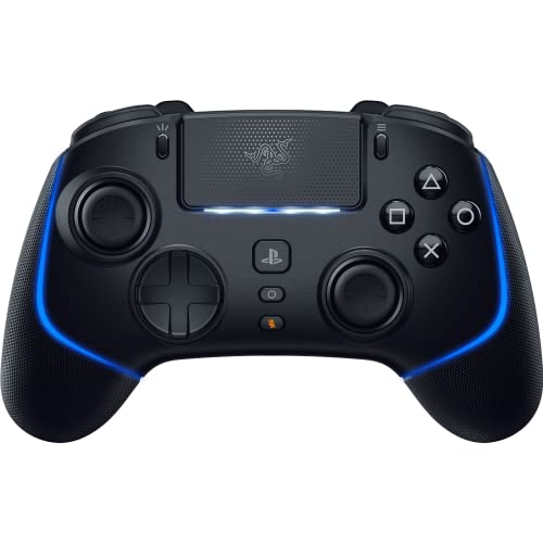 Razer Wolverine V2 Pro Wireless Gaming Controller for PlayStation 5 / PS5 PC: HyperSpeed Wireless - Mecha-Tactile Action Buttons - 8-Way Microswitch D-Pad - 6 Remappable Buttons - Chroma RGB - Black - Classic Black