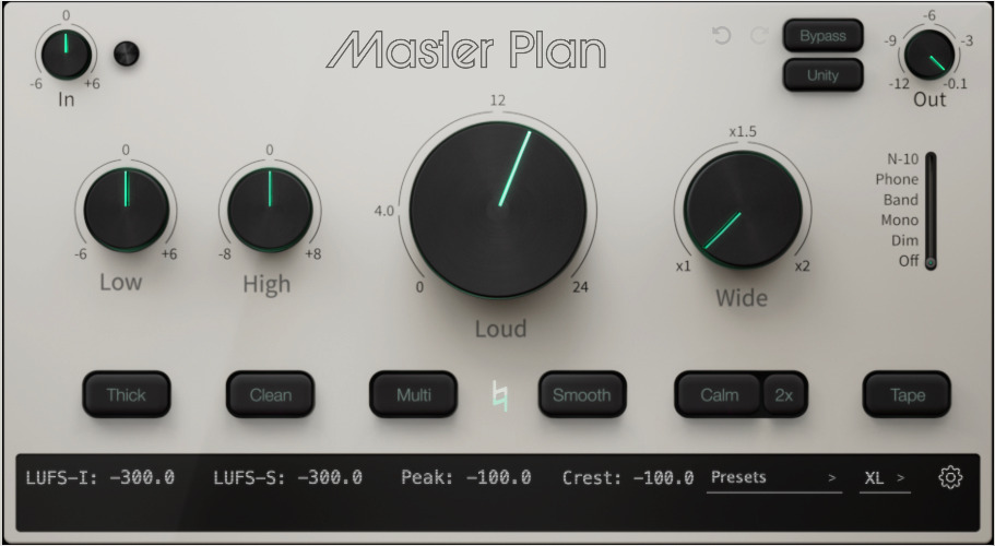 Master Plan (AAX/AU/VST3 Mastering Plugin) | Musik Hack
