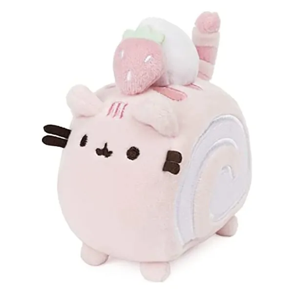
                            GUND Roll Cake Pusheen Sweet Dessert Squishy Plush Stuffed Animal Cat Squishy and Satisfyingly Stretchy Fabric, for Ages 8 and Up, Pink and Purple, 4”
                        