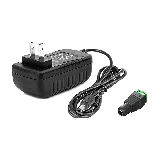 BTF-LIGHTING AC100-240V to DC5V3A Max15W Suit DC5V2A DC5V1A Device Transformer Power Adapter Converter with 5.5x2.5mm DC Output Jack for WS2812B WS2811 WS2813 SK6812 etc LED Strip/String/LED Matrix
