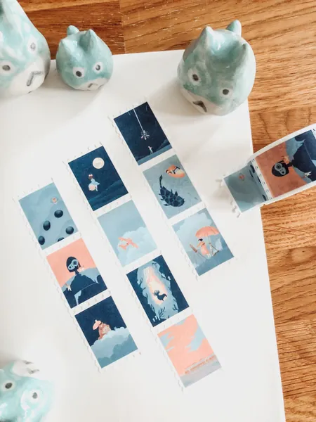 Ghibli Stamp Washi Tape