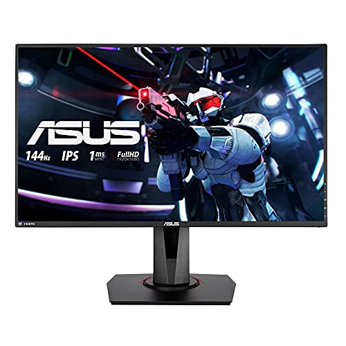 ASUS VG279Q 27" Full HD 1080p IPS 144Hz 1ms (MPRT) DP HDMI DVI Eye Care Gaming Monitor with FreeSync/Adaptive Sync - 27" IPS FHD 1ms 144Hz FreeSync Height Adjust