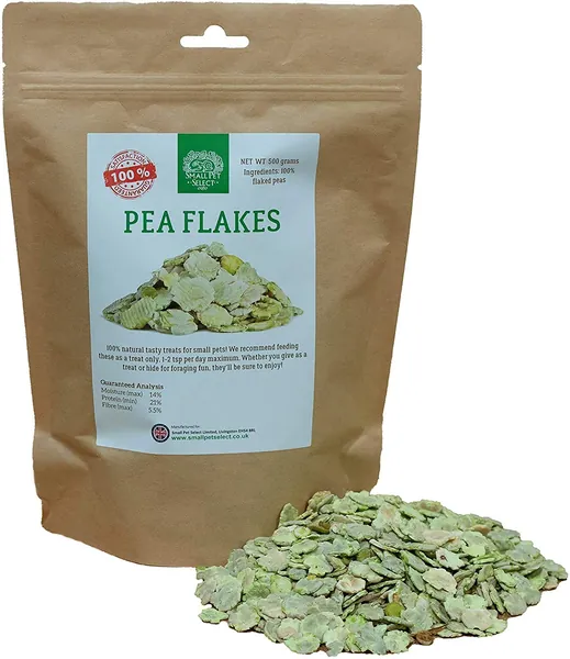 Small Pet Select - Pea Flakes - 8 Ounce (Pack of 1)