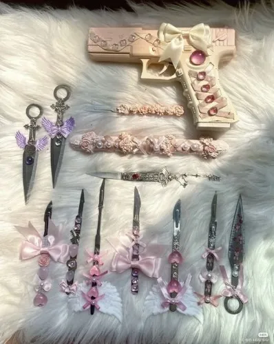 pretty weapons for room 