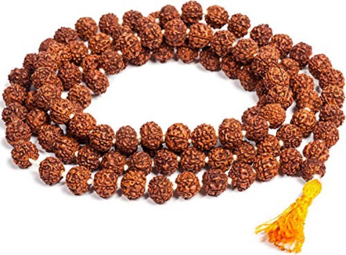Nepali Rudraksha Mala (Petrichor Certified Original with Certificate)