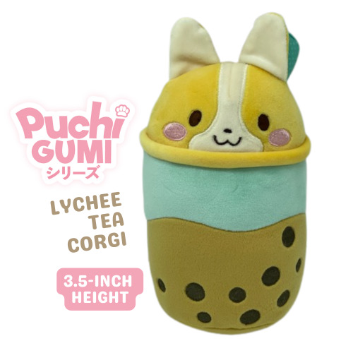 Puchi Gumi 3.5" Series 1: Lychee Tea Corgi