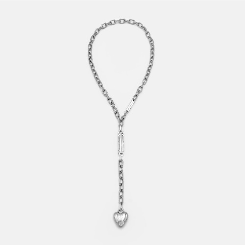 HEART CHAIN | SILVER