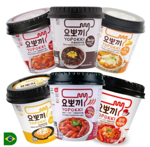 Kit de Yopokki - 6 Sabores Diferentes