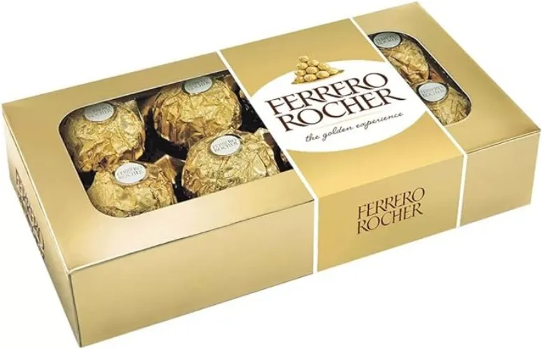 Bombom Ferrero Rocher c/ 8 Unid