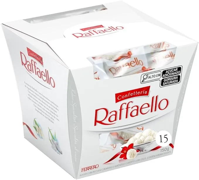 Bombom Raffaello c/15 - Ferrero