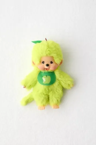 LIME Monchhichi Fruit Beanie Plushie