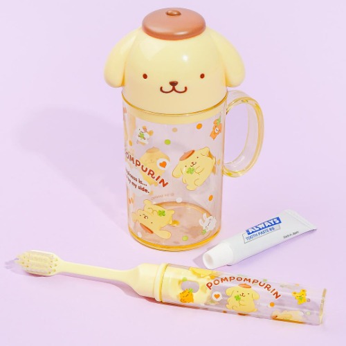 Pompompurin Lucky Toothbrush & Cup Set | Default Title