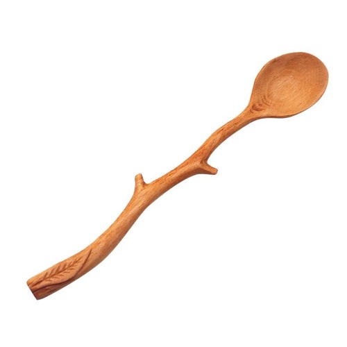 Witch of the Wood Hand Carved Serving Spoon