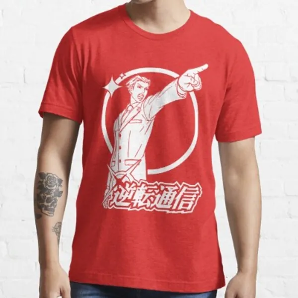 Ace Attorney Essential T-Shirt by huesitos1977