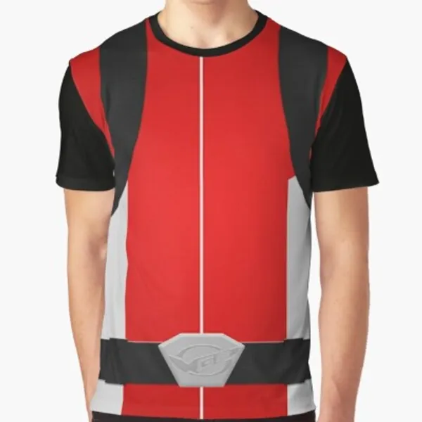 Beast Morpher Red Ranger Graphic T-Shirt by sethfilms