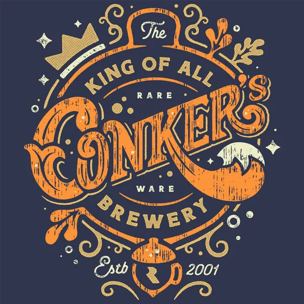 Bad Fur Brew Hoodie | Unisex XL / Navy Heather