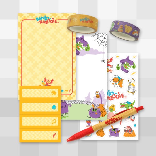 Banjo-Kazooie Stationery Set | Default Title