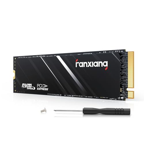 fanxiang 1TB SSD SP610 PCIe Gen4x4 NVMe M.2 2280 SSD Internal Solid State Drive, Up to 3600MB/s, 3D NAND TLC Flash Dynamic SLC Cache NVMe SSD for Laptop Desktop - 1TB