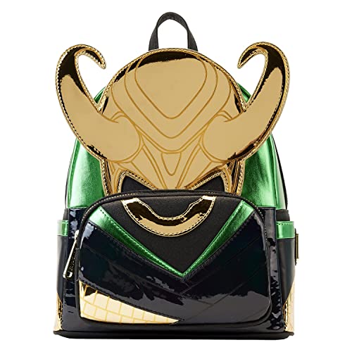 Marvel Metallic Loki Mini Backpack - One Size
