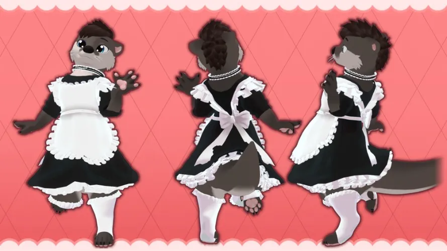 D.Otter - Maid Dress