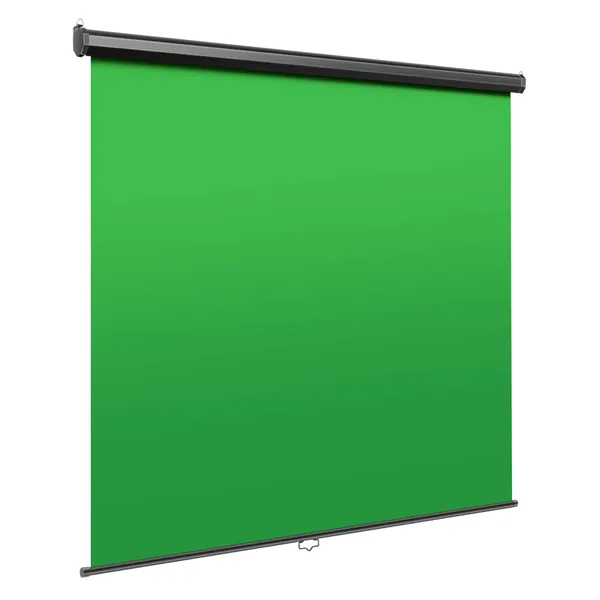 Neewer Green Screen, 5x6ft/1.5x1.8m Wall Ceiling Mountable Chroma Key Green Backdrop for Background Removal, Pull Down Auto-Locking, Wrinkle-Resistant Polyester, Aluminum Shell for Video Game Stream