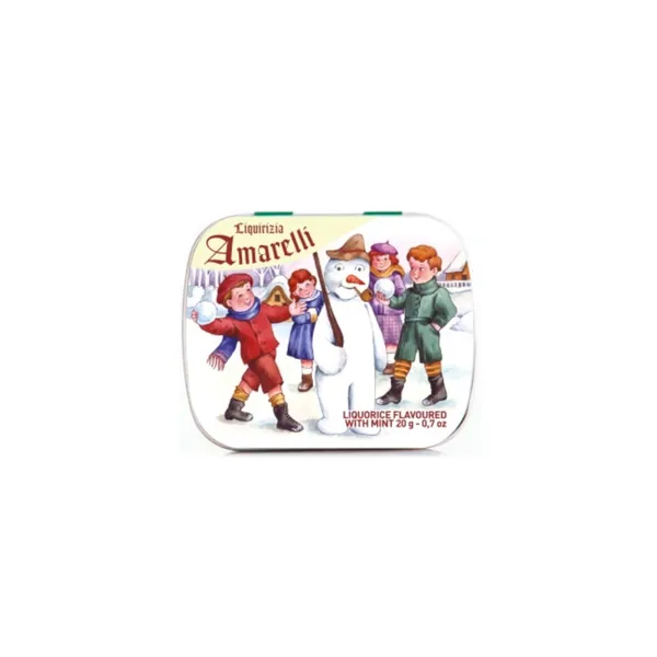 Amarelli Favette 20g Tin - Italian Pure Liquorice Flavoured With Mint | Default Title