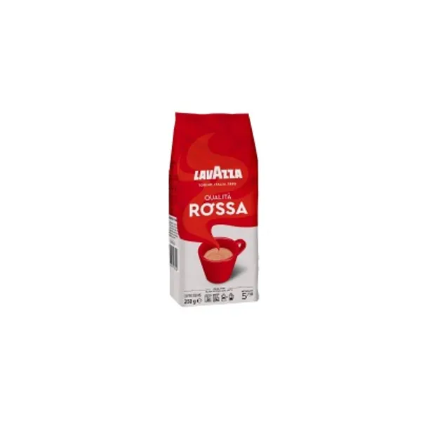 Lavazza Qualita Rossa, Arabica and Robusta Medium Roast Coffee Beans, 250 g