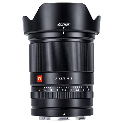 VILTROX 13mm F1.4 f/1.4 Nikon z Mount Lens, Super Wide Angle Autofocus APS-C Lens for Nikon Z50 Z30 Z6II Z7II Z6 Z7 - 13mm f1.4 Z