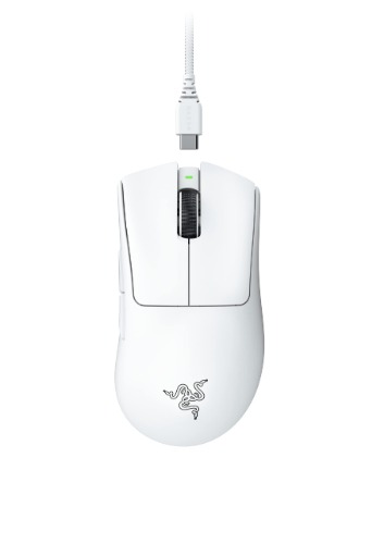 Razer DeathAdder V3 Pro Ergonomic Wireless Gaming Mouse, AP Packaging,White - White $199.00