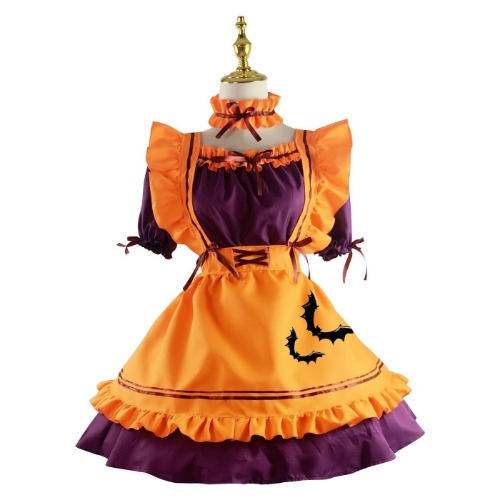 Pumpkin Queen Maid Cosplay - XXXL