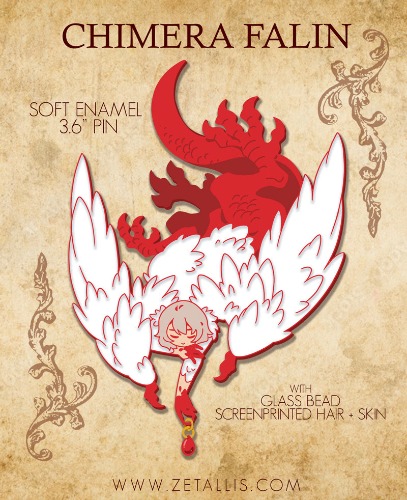 Chimera Falin Dungeon Meshi Enamel Pin | Default Title