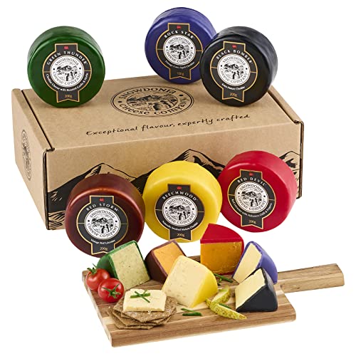 Snowdonia Cheese Company | Premium Deli Gift Box | 6 Gourmet Snowdonia Cheeses