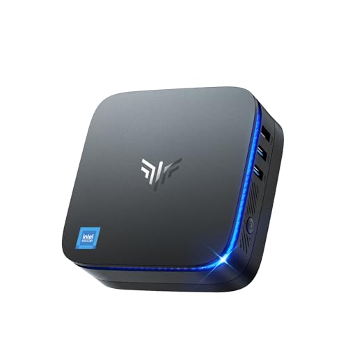 KAMRUI Desktop Mini PC, AK1PLUS 16GB RAM 1TB SSD Mini Computer Intel Alder Lake N100 Processor, Quad Core Small Computers 4K UHD, Support 2.5-inch SSD, WiFi6, Gigabit Ethernet, HTPC for Daily Use - 16GB+1TB/Intel Alder Lake N100