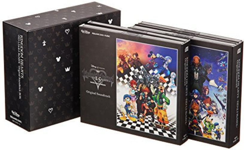 KINGDOM HEARTS -HD 1.5 & 2.5 ReMIX- Original Soundtrack BOX - Pre Owned