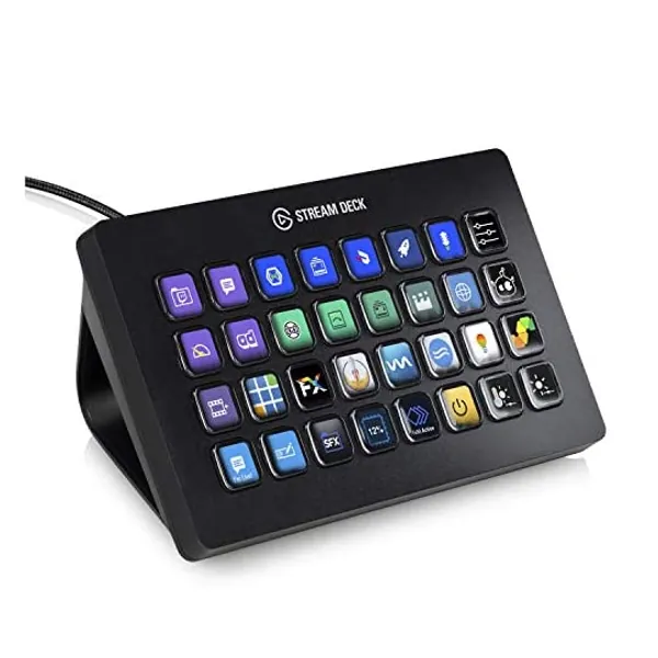 
                            Elgato Stream Deck XL - Advanced Stream Control with 32 Customizable LCD Keys, for Windows 10 and macOS 10.13 or Later (10GAT9901)
                        