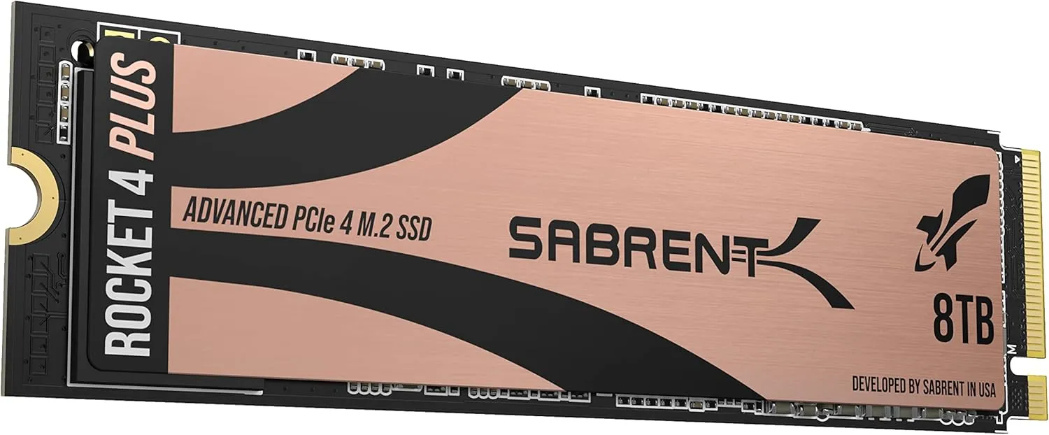 Sabrent 8TB Rocket 4 Plus NVMe