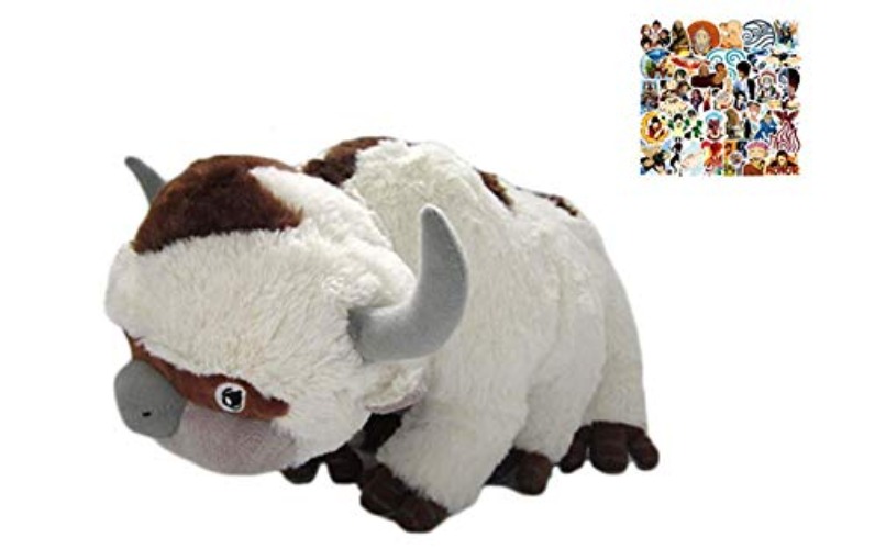 LYH2019 Appa Kuscheltier/Plüschtier,Avatar Appa Kuscheltier,Anime Plüsch Spielzeug Kissen Weihnachten Halloween,Geburtstagsgeschenk für Kinder und Fans 19.7in( XXL , Sticker Waren dabei)