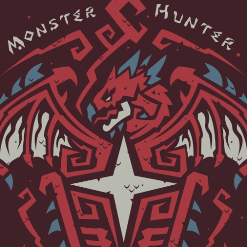 Rathalos Hunter Hoodie | Unisex XL / Red