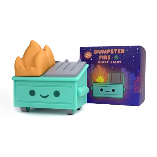 Dumpster Fire Night Light | Default Title