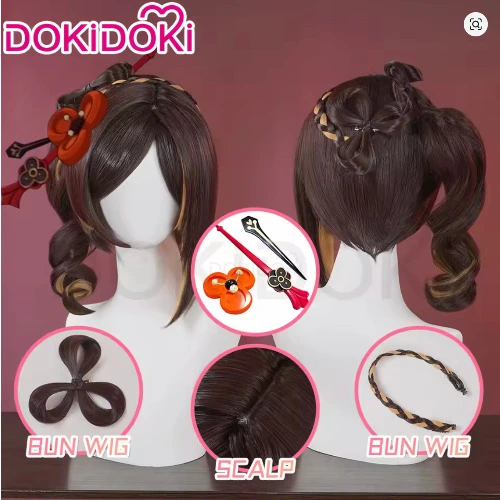 DokiDoki Genshin Chiori Wig Set